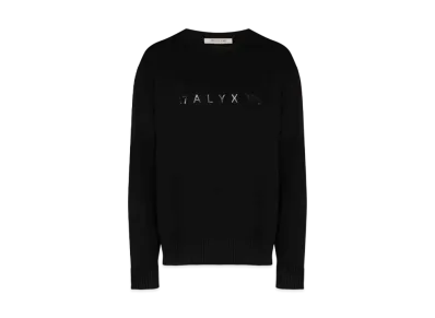 1017 ALYX 9SM Logo-Print Long-Sleeve Sweatshirt "Black"