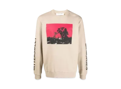 1017 ALYX 9SM Joshua Graphic-Print Sweatshirt "Beige"