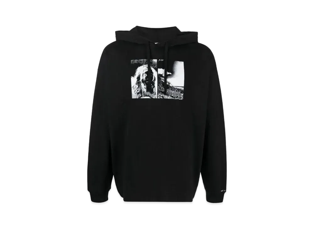1017 ALYX 9SM Graphic Print Hoodie "Black"