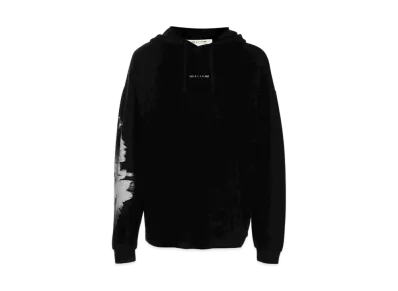 1017 ALYX 9SM Graphic-Print Pullover Hoodie "Black"