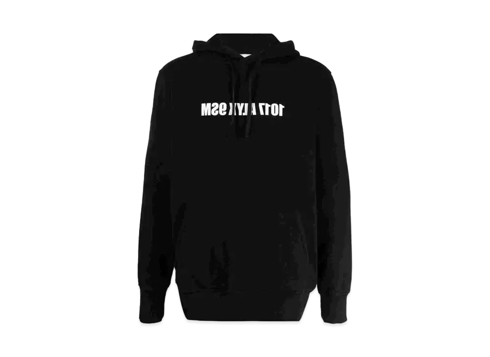1017 ALYX 9SM Reverse Logo Popover Hoodie "Black"