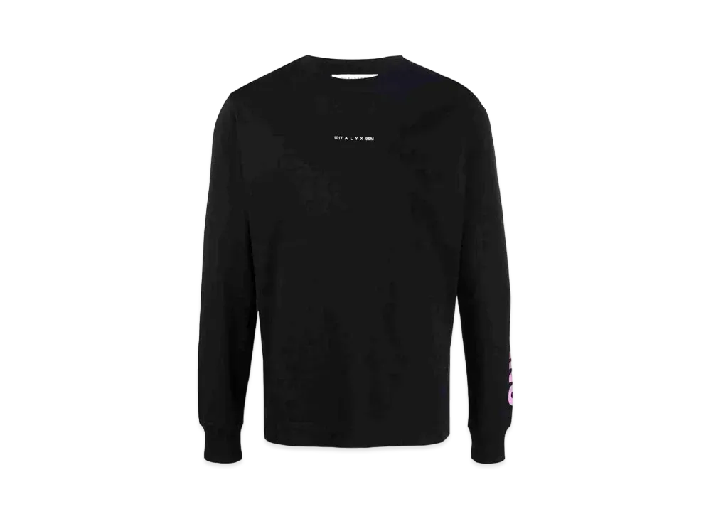 1017 ALYX 9SM Slogan-Print Sweatshirt "Black"