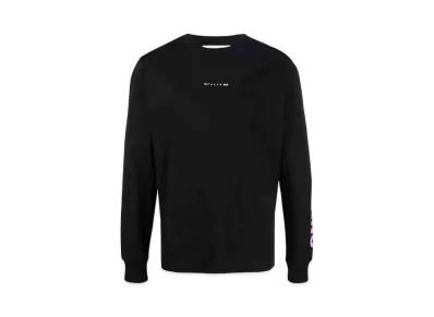1017 ALYX 9SM Slogan-Print Sweatshirt "Black"