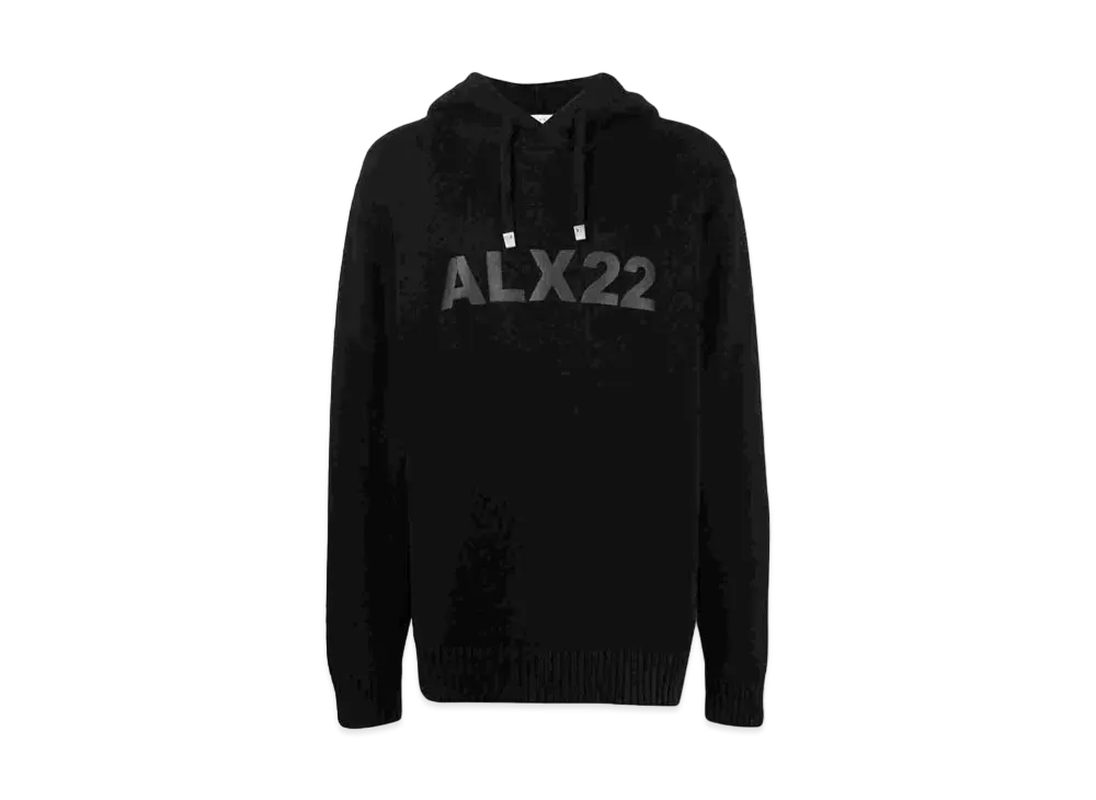 1017 ALYX 9SM Logo-Print Hoodie "Black"
