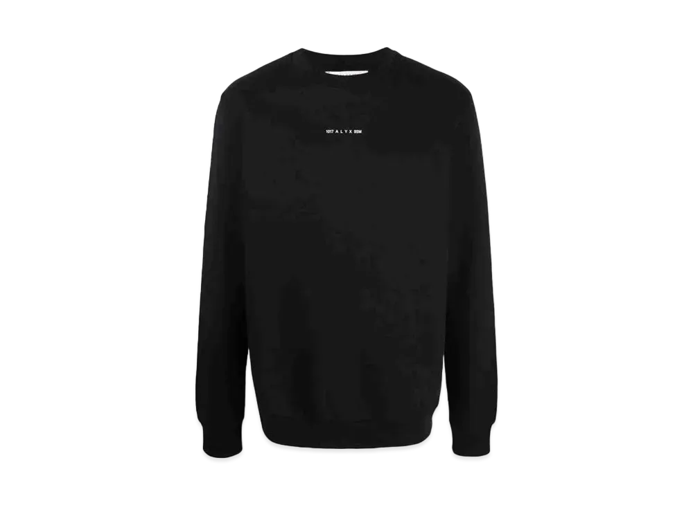 1017 ALYX 9SM Logo-Print Sweatshirt "Black"