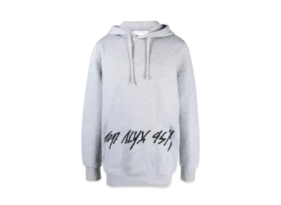 1017 ALYX 9SM Logo-Print Hoodie "Gray"