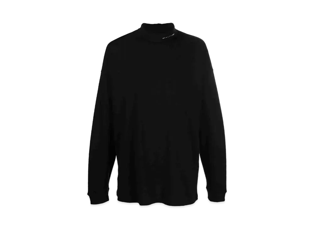 1017 ALYX 9SM Roll-Neck Cotton Jumper "Black"