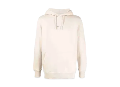 1017 ALYX 9SM Logo-Print Pullover Hoodie "Natural"