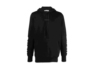 1017 ALYX 9SM Graphic-Logo Print Pullover Hoodie "Black"