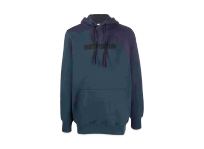 1017 ALYX 9SM Reverse Logo-Print Rib-Trimmed Hoodie "Navy"