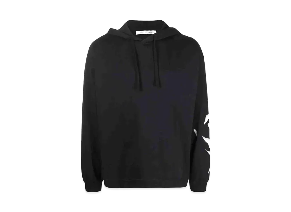1017 ALYX 9SM Abstract-Print Hoodie "Black"