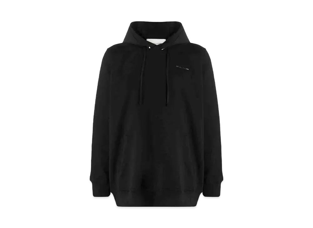 1017 ALYX 9SM Oversized Logo Print Hoodie "Black"