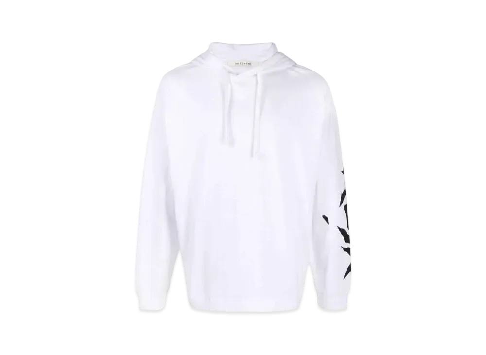 1017 ALYX 9SM Scar Print Hoodie "White"