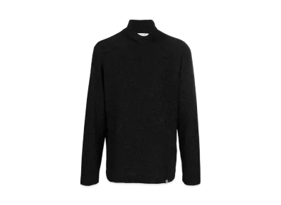 1017 ALYX 9SM Roll-Neck Glittery Jumper "Black"