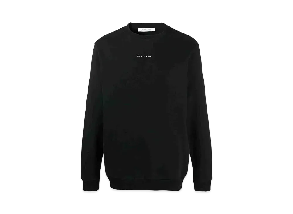 1017 ALYX 9SM Logo Graphic Print Sweatshirt "Black"