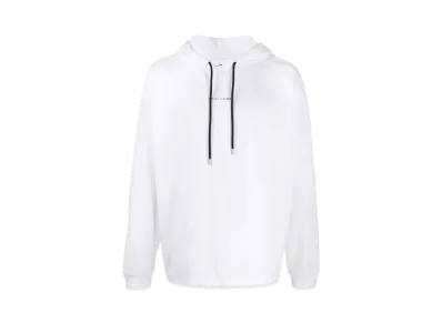 1017 ALYX 9SM Relaxed Fit Logo Print Hoodie "White"