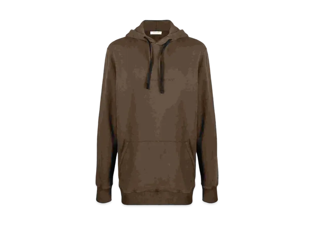 1017 ALYX 9SM Painterly-Print Long-Sleeved Hoodie "Brown"