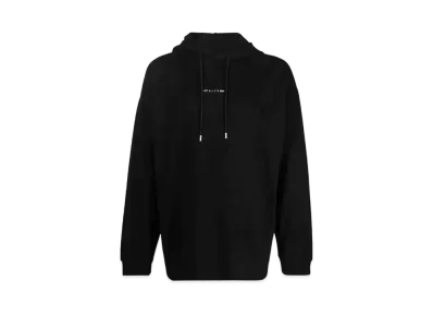 1017 ALYX 9SM Logo-Print Pullover Hoodie "Black"