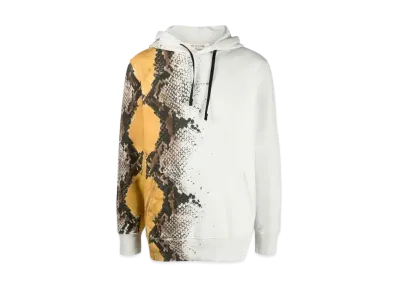 1017 ALYX 9SM Snakeskin-Print Cotton Hoodie "Multi"