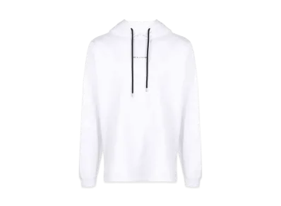 1017 ALYX 9SM Logo-Print Cotton Hoodie "White"