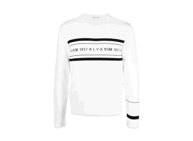 1017 ALYX 9SM Logo Crew Neck Jumper "White"