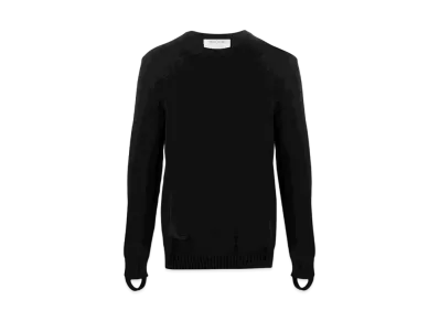 1017 ALYX 9SM Applique Knitted Jumper "Black"