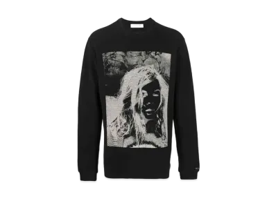 1017 ALYX 9SM Graphic-Print Crew-Neck Sweatshirt "Black"