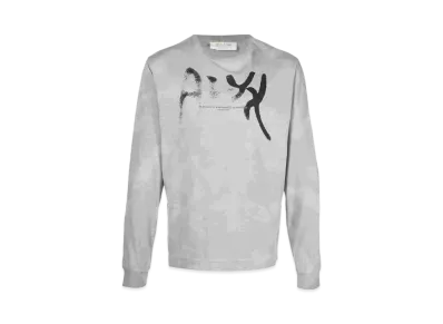 1017 ALYX 9SM Logo-Print Long-Sleeved T-Shirt "Gray"