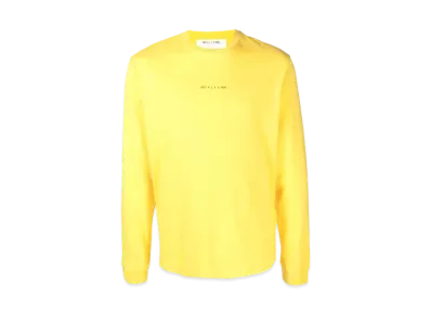 1017 ALYX 9SM Graphic Print Cotton T-Shirt "Yellow"