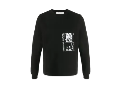 1017 ALYX 9SM Long-Sleeved Grid Top "Black"