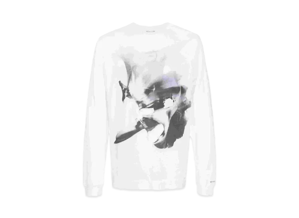 1017 ALYX 9SM Graphic-Print Long-Sleeved T-Shirt "White"