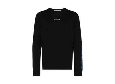 1017 ALYX 9SM Horned Print Long Sleeve T-Shirt "Black"