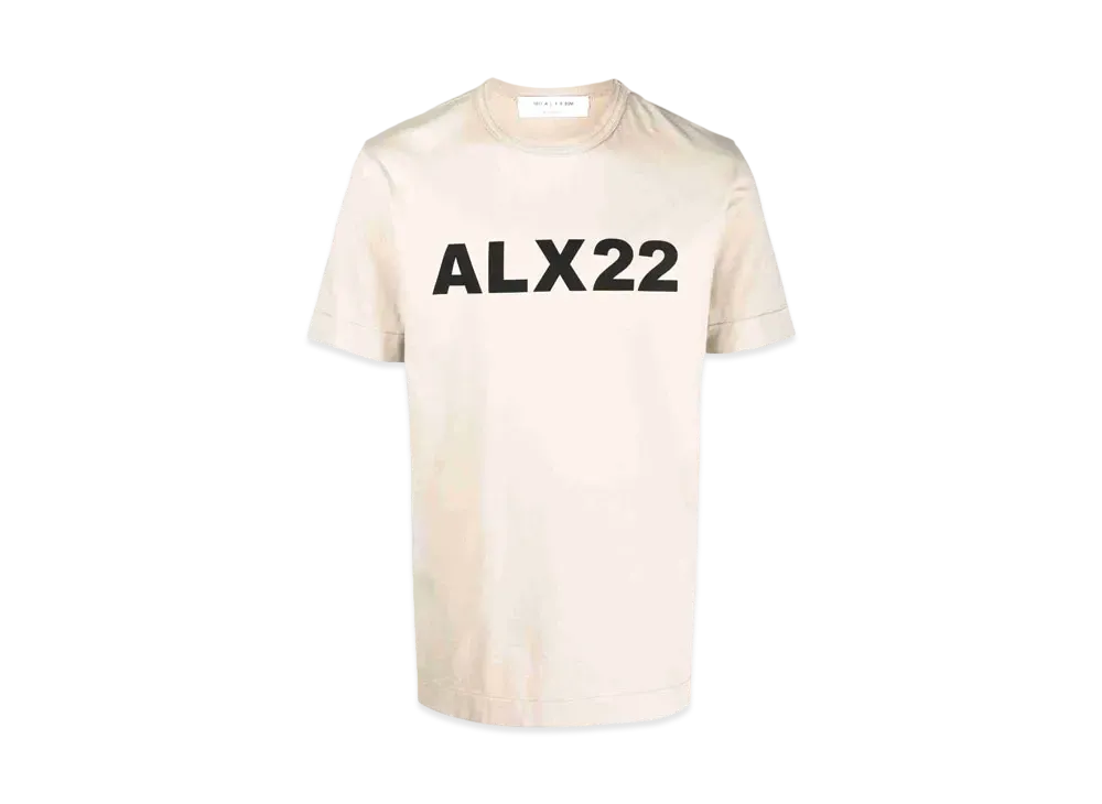 1017 ALYX 9SM Logo-Print T-Shirt "Beige"