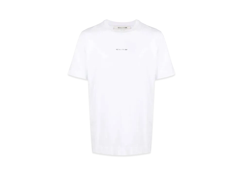 1017 ALYX 9SM Logo-Print Round-Neck T-Shirt "White"