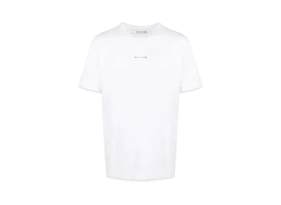 1017 ALYX 9SM Logo-Print Round-Neck T-Shirt "White"
