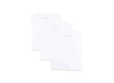 1017 ALYX 9SM Round-Neck T-Shirt Pack Of 3 "White"