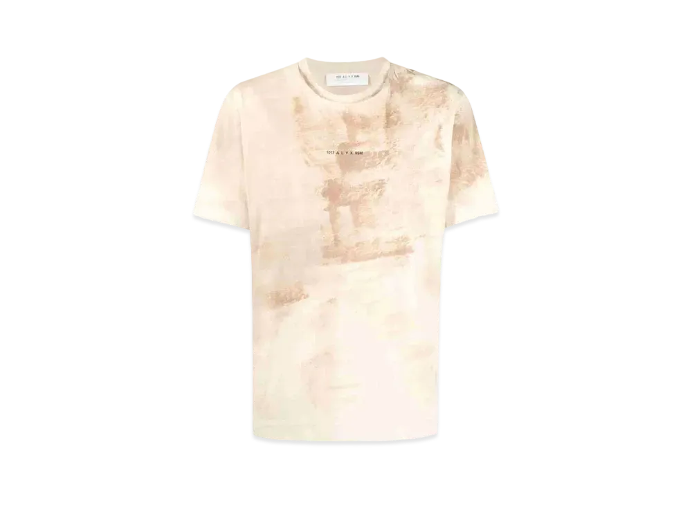 1017 ALYX 9SM Faded-Effect Logo T-Shirt "Beige"