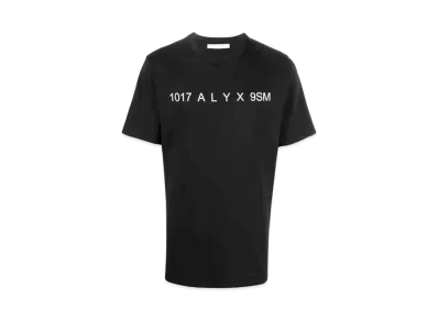 1017 ALYX 9SM Logo-Print Crew-Neck T-Shirt "Black"