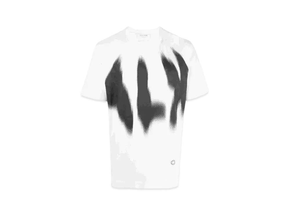 1017 ALYX 9SM Graffiti Logo-Print T-Shirt "White"