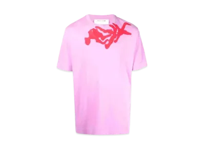 1017 ALYX 9SM Logo-Print T-Shirt "Pink"