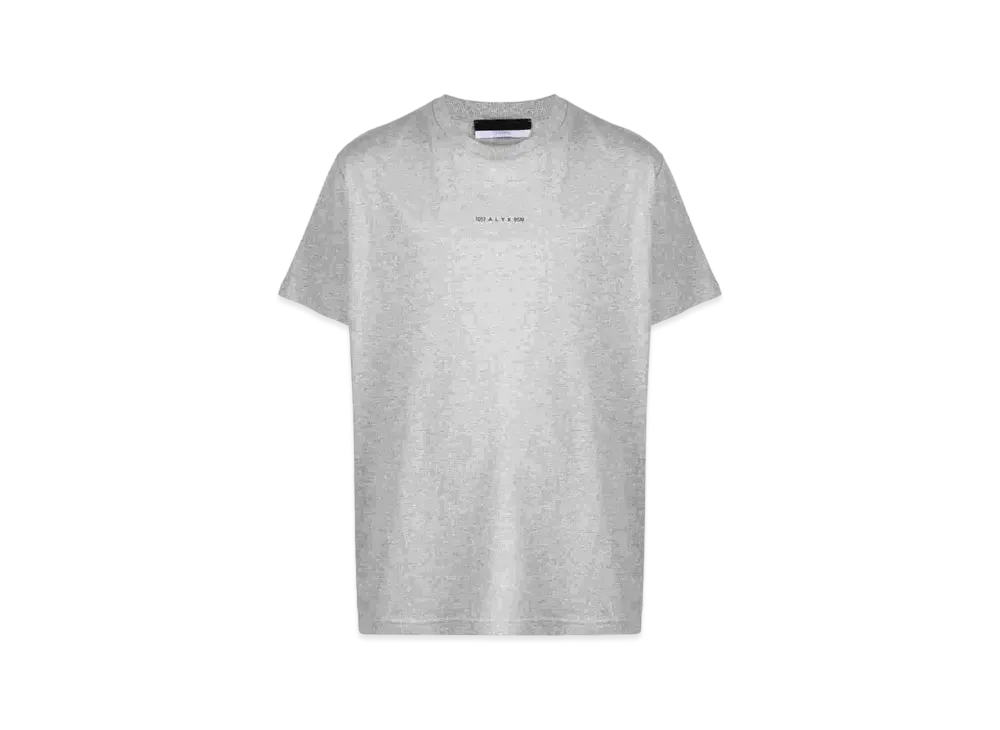 1017 ALYX 9SM Micro Logo-Print T-Shirt "Gray"
