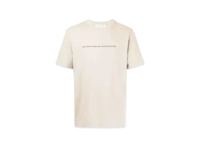 1017 ALYX 9SM Slogan-Print T-Shirt "Beige"