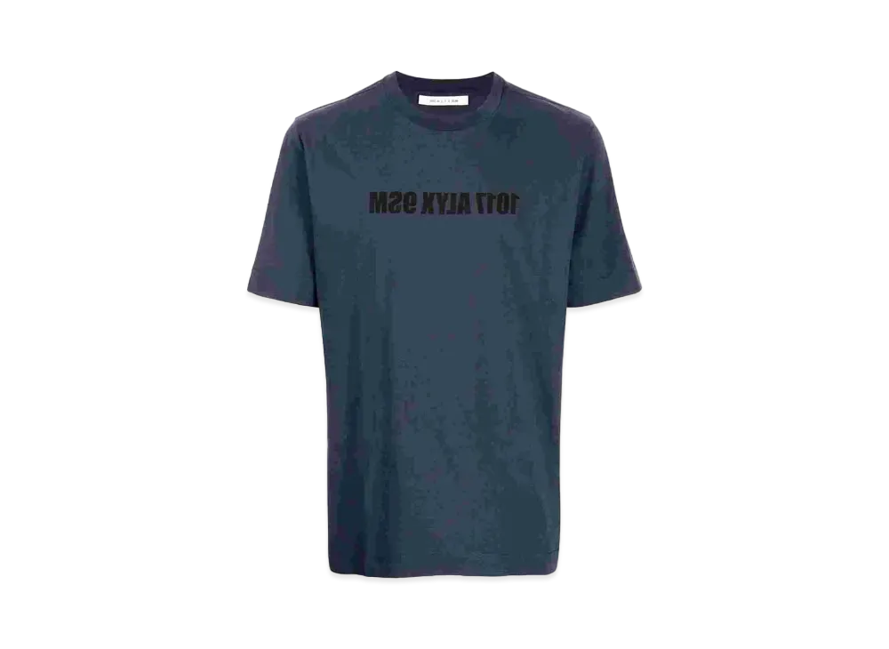 1017 ALYX 9SM Logo-Print T-Shirt "Navy"
