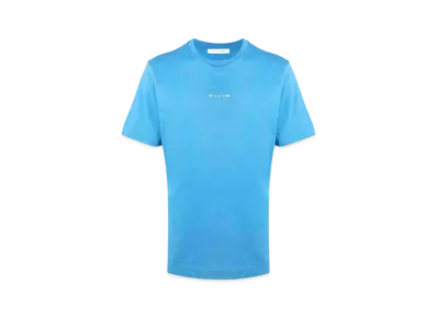 1017 ALYX 9SM Logo-Print Cotton T-Shirt "Blue"