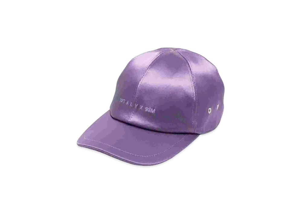 1017 ALYX 9SM Embroidered Logo Baseball Cap "Purple"