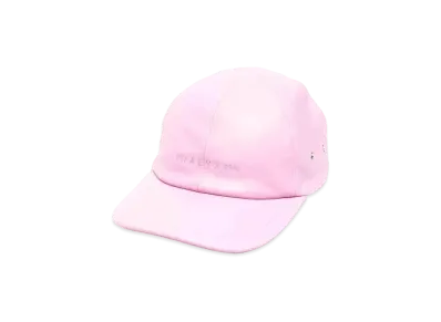1017 ALYX 9SM Embroidered-Logo Leather Cap "Pink"