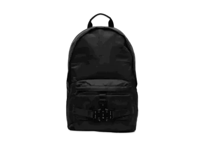 1017 ALYX 9SM Tri-Con Logo Buckle Backpack "Black"