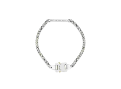1017 ALYX 9SM Buckle Chain Necklace "Silver "
