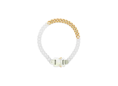 1017 ALYX 9SM Two-Tone Chain-Link Necklace "White/Gold"