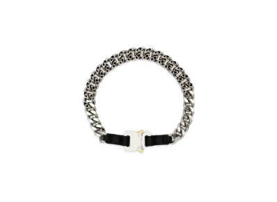 1017 ALYX 9SM Safety Buckle Chain Choker "Silver "